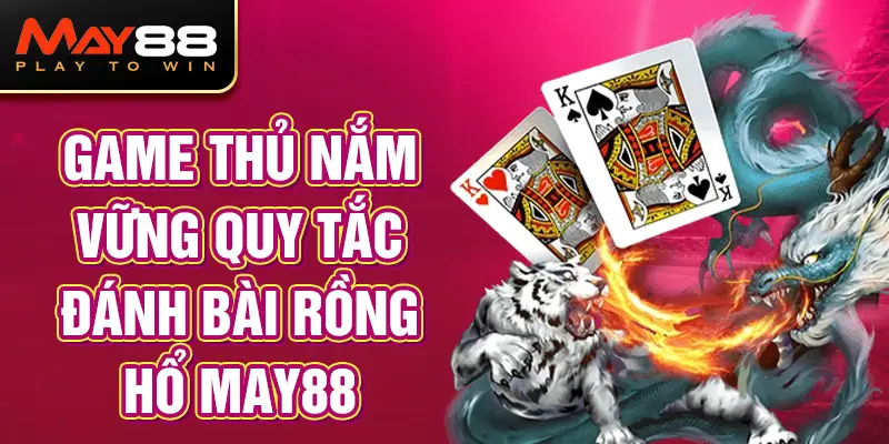 Game thủ nắm vững quy tắc đánh bài Rồng Hổ MAY88