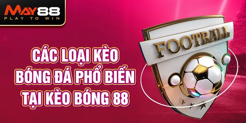 Các loại kèo bóng đá phổ biến tại Kèo bóng 88